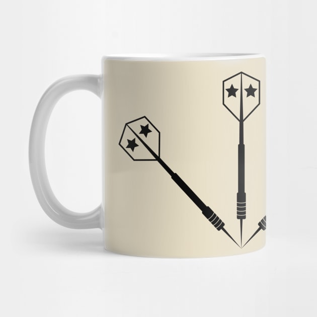 Darts Arrows - Darts Champion King Gifts by Shirtbubble